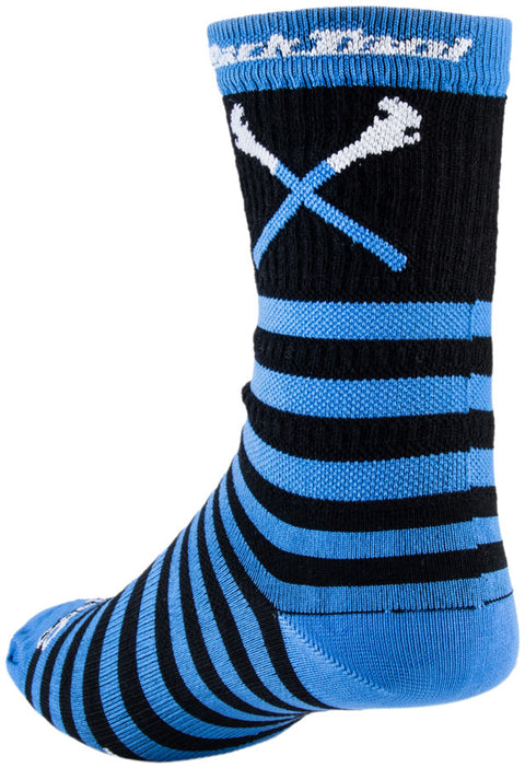 Park Tool SOX-6 Cycling Socks - Black/Blue Large/X-Large