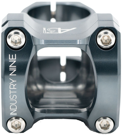 Industry Nine A35 Stem - 40mm 35mm Clamp +/-6 1 1/8" Aluminum Lunar Gray 20th Anniversary