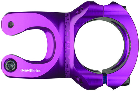 RaceFace Turbine R 35 Stem - 32mm 35mm Clamp +/-0 1 1/8" Purple