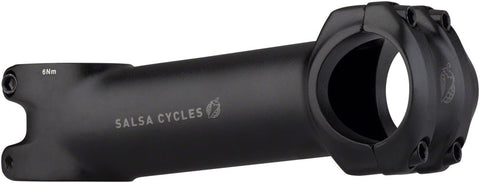 Salsa Guide Stem - 110mm 31.8 Clamp +/-6 1 1/8" Aluminum Black