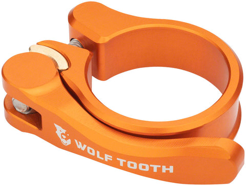 Wolf Tooth Components Quick Release Seatpost Clamp - 29.8mm QR Orange