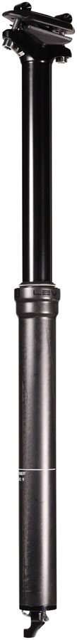 KS LEV C12 Carbon Dropper Seatpost - 30.9mm 175mm Black