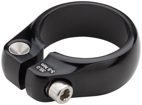 Salsa Lip-Lock Seatpost Clamp - 35.0mm Bolt-On Black