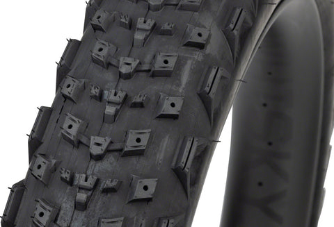45NRTH Dillinger 4 Tire - 26 x 4.2 Tubeless Folding BLK 120 TPI Custom Studdable