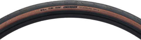 Teravail Telegraph Tire - 700 x 28 Tubeless Folding Tan Light and Supple