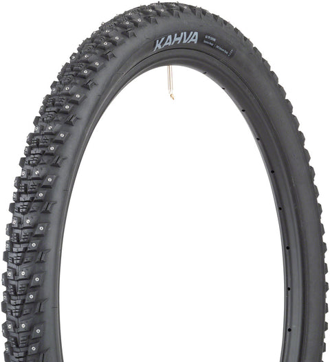 45NRTH Kahva Tire - 29 x 2.25 Tubeless Folding BLK 60 TPI 252 Concave Carbide Studs