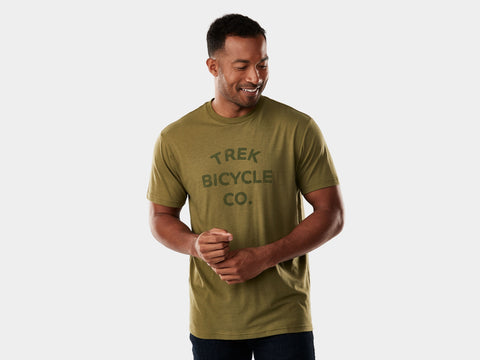 Shirt Trek Bicycle Tonal Tee X-Large Olive