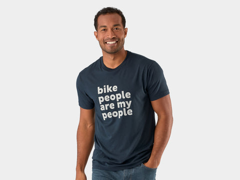 Shirt Trek Bike People Tee Large Navy