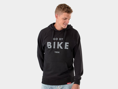 Shirt Trek Go By Bike Hoodie Medium Black