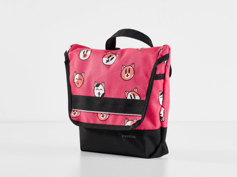 Bag Trek Kids Handlebar Bag Pink Cats