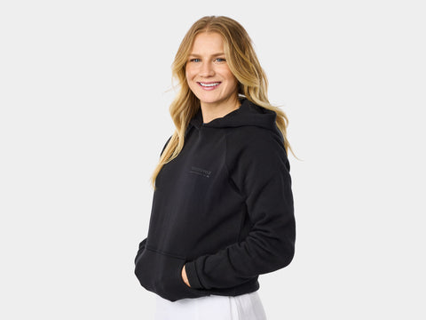 Shirt Trek Left Stacked Hoodie XX-Large Black