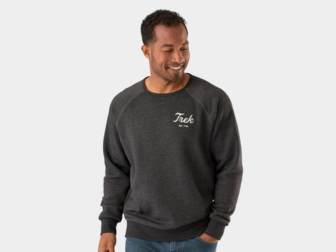 Shirt Trek Script Crewneck X-Large Charcoal