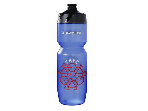 Bottle Trek Voda 26oz Triobike Hex Blue/Black