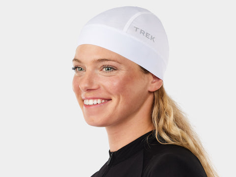 Headwear Trek UV Sunstop Skull Cap One Size White