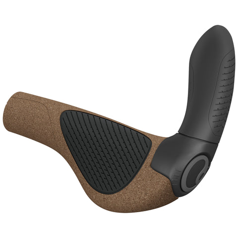Ergon GP4 Evo BioKork Grips Small Brown/Black