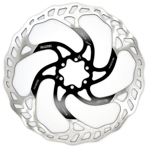 Galfer 203mm Rotor 6-Bolt  2.0mm Black/Silver