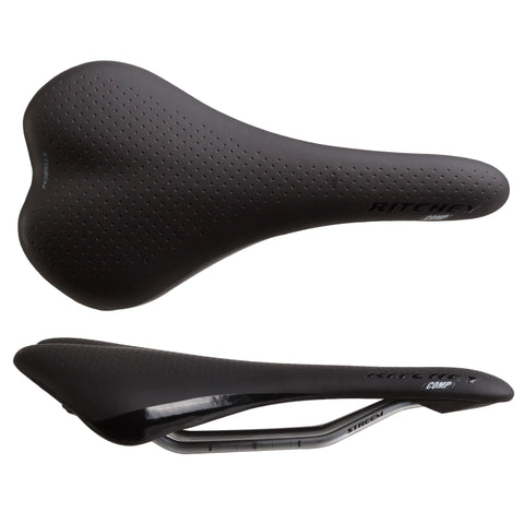 Ritchey Streem Comp Saddle Steel  132mm - Black(NO PKG)