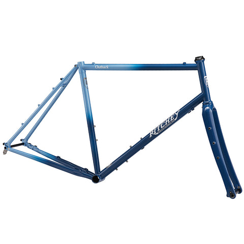 Ritchey Outback 50th Disc V2 Frameset Half Moon Blue - XSmall