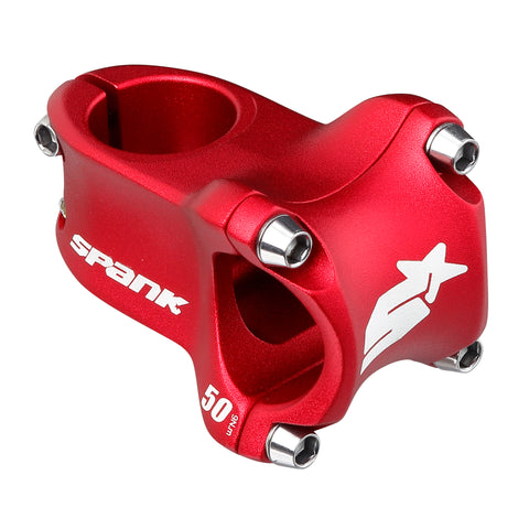 Spank Spike Race 2 Stem (31.8) 0d x 50mm - Red